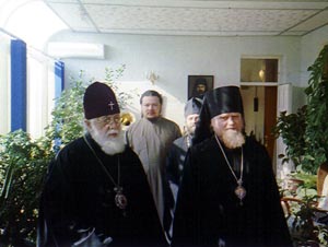 Тбилиси. Преосвященный Епископ Александр посетил Некресскую епархию Грузинского Патриархата